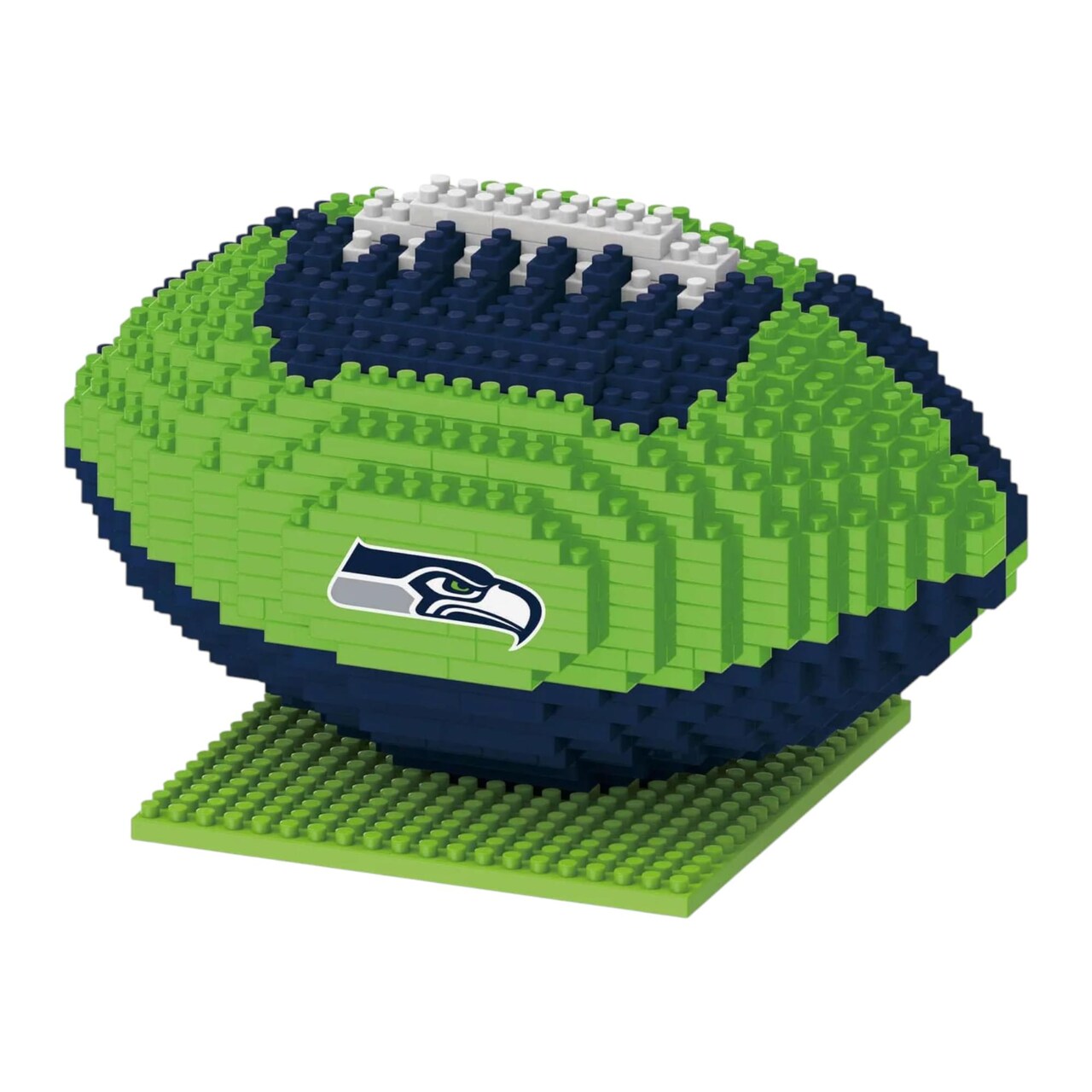 Seattle Seahawks NFL BRXLZ Football 704-Piece Building Block Set